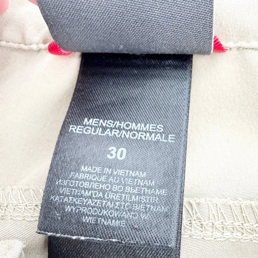 The North Face Shorts Nylon Belt Size 30 Tan